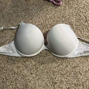 Pure shite PINK T-shirt push up bra
